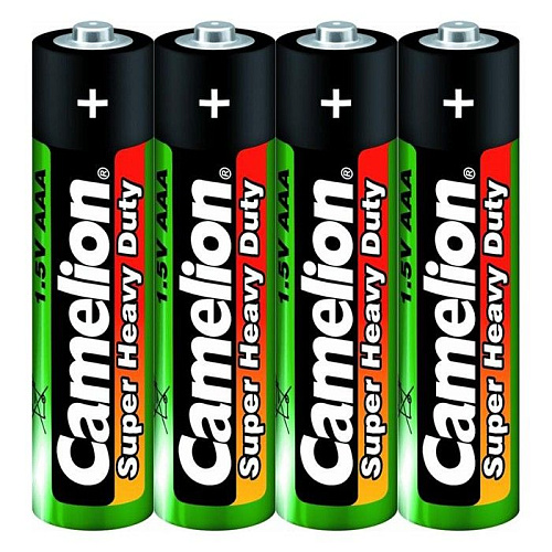 Комплект из 4 батареек Элементы питания ААА CAMELION R3 EP-003 (тип AAA, 4 шт)