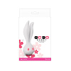 Белый вибромассажёр с ушками NS Novelties Go-Go Rabbit NSN-0206-11 (13,5 см)