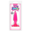 Розовая анальная мини-пробка NS Novelties Jelly Rancher Pleasure Plug Mini NSN-0450-14 (8,1 см)