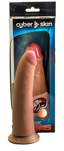 Максимально реалистичный фаллоимитатор телесного цвета на присоске LOVETOY (А-Полимер) 810606 (18 см)