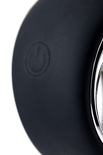 Чёрно-серебристый анальный стимулятор POPO Pleasure Sagitta 731447 (15 см)