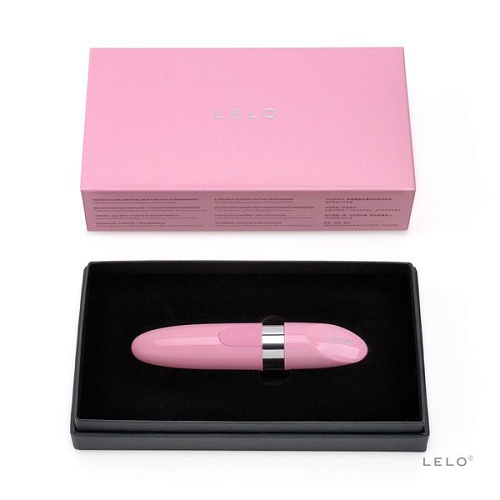 Розовый мини-вибромассажёр Lelo Mia 2 Petal Pink LEL7724