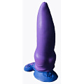 Фиолетовый фаллоимитатор Erasexa «Зорг» small zoo111