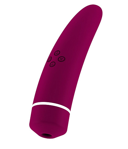 Фиолетовый вакуумный клиторальный вибромассажёр Shots Media BV Personal vibrator HIKY HIKY001-PUR