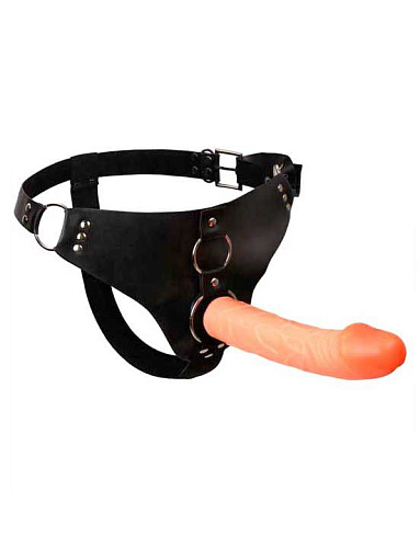 Женский телесный страпон Eroticon Domina 30411 (19,7 см)