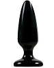 Средняя анальная пробка чёрного цвета NS Novelties Jelly Rancher Pleasure Plug Medium NSN-0450-33 (12,7 см)