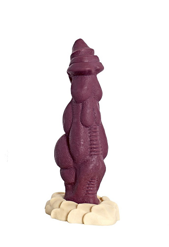 Бордовый фаллоимитатор Erasexa «Дракон» zoo11