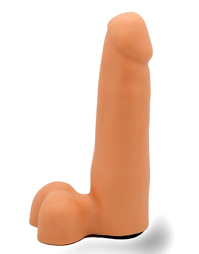 Приятный на ощупь фаллоимитатор телесного цвета на поясе Харнесс LOVETOY (А-Полимер) 282003 (16,5 см)
