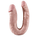 Двусторонний фаллоимитатор телесного цвета Dream Toys BIGSTUFF 16INCH DOUBLE DONG 21331 (41 см)