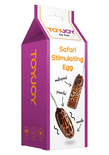 Виброяйцо леопардовое Toy Joy 3006009159