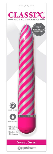 Розовый вибратор Pipedream Sweet Swirl Vibrator PD1985-11 (21,3 см)
