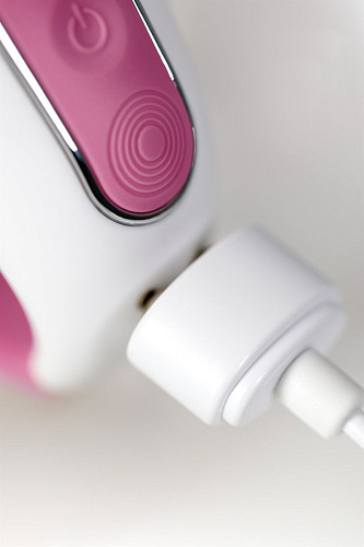 Светло-бордовый вибратор с загнутым кончиком Satisfyer Vibes Petting Hippo EE73-874-1017 (22,9 см)