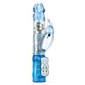 Голубой вибромассажёр-кролик California Exotic Novelties Waterproof Jack Rabbit SE-0610-60-2 (24 см)