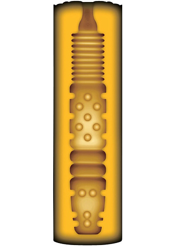 Жёлтый мастурбатор Zolo Personal Trainer Cup XGZO5001