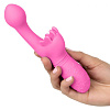 Розовый вибратор-кролик California Exotic Novelties Rechargeable Butterfly Kiss SE-0783-05-3