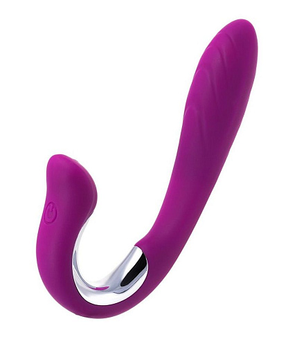 Фиолетовый универсальный вибратор JOS ANELL 783006 (18,5 см)