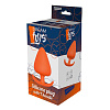 Оранжевая анальная пробка Dream Toys PLUG WITH T-HANDLE 21459 (13,4 см)