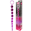 Фиолетовая анальная цепочка Bior toys Anal stimulator EE-10120-5 (26 см)