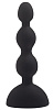 Чёрный анальный вибростимулятор Howells Anal Beads S 189021black (14,5 см)
