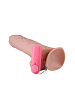 Телесный вибромассажёр-гигант с выносным пультом LOVETOY (А-Полимер) 719121 (27 см)