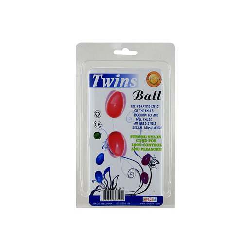 Фиолетовые анальные шарики вытянутой формы Baile BI-014036-2-0603