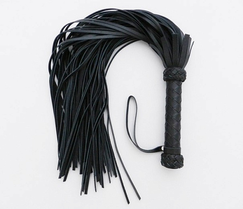 Чёрная плетка с 88 хвостами Beastly S-A-138 Black (75 см)