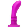 Лиловый анальный вибростимулятор на присоске Baile Booty Passion BI-014161 (12 см)