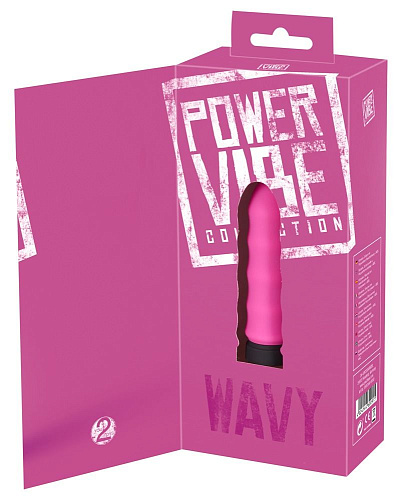 Розовый мини-вибратор Orion Power Vibe Wavy 05909400000 (9,7 см)