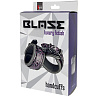 Фиолетово-чёрные наручи Dream Toys BLAZE HANDCUFF PURPLE 21269