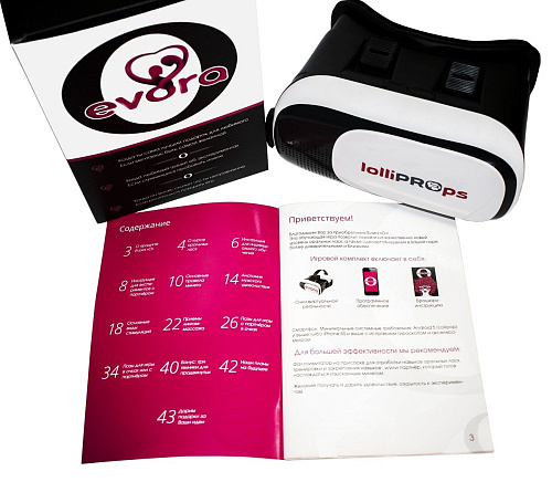 Тренажёр техник оральных ласк в виртуальной реальности Evora O