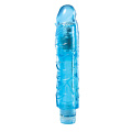 Голубой вибромассажёр NMC GRASPING PASSION PENIS 7 BLUE 111038 (17,8 см)