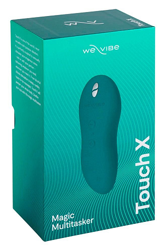 Изумрудный вибростимулятор We-vibe Touch X SNTCSG6