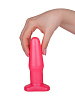 Розовый гелевый плаг на подставке LOVETOY (А-Полимер) 435200 (14 см)