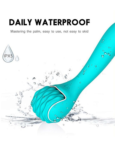 Зелёный вибратор-массажёр Winyi Rock WY0526-GR (22,8 см)