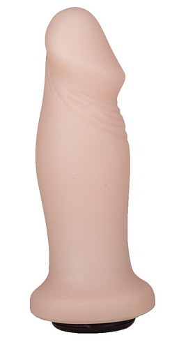 Анальный фаллоимитатор телесного цвета с ярко выраженной головкой LOVETOY (А-Полимер) 448000 (14 см)