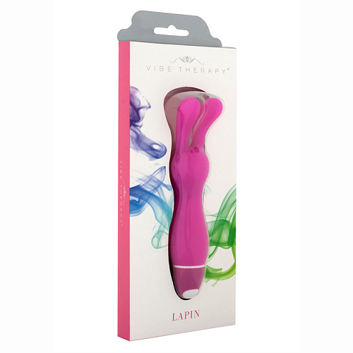 Розовый вибратор для стимуляции клитора Vibe Therapy Lapin 50871 (10,5 см)
