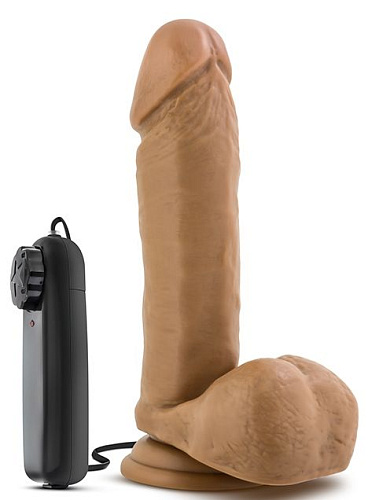 Смуглый вибратор Blush Novelties Soccer Champ BL-17467 (20,3 см)