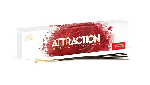 Ароматические палочки с феромонами и ароматом красных фруктов Mai cosmetics LT2148 (20 шт)