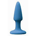 Голубая анальная мини-пробка NS Novelties Mini Plug NSN-0413-17 (9 см)