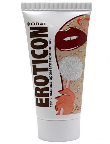 Гель-смазка с ароматом кокоса Eroticon 34011 (50 мл)
