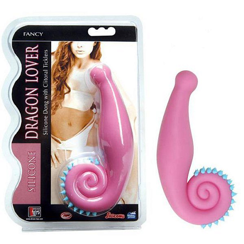 Розовый стимулятор с шипиками Dream Toys Dragon Lover 20205