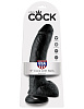 Чёрный фаллоимитатор Pipedream 9 Cock with Balls PD5508-23 (22,9 см)