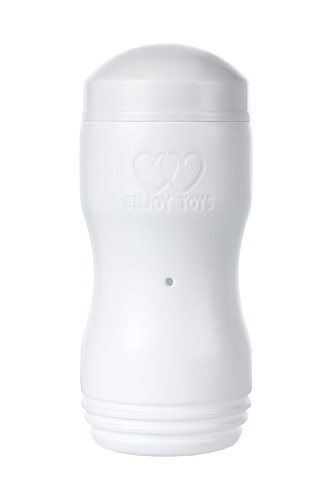 Нереалистичный мастурбатор белого цвета Enjoy toys MATTARI SOFT ET-01