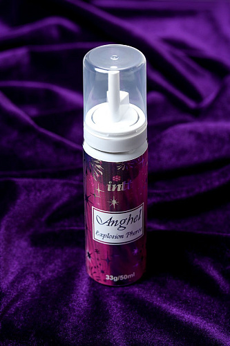 Шипучая массажная пена с охлаждающим эффектом INTT ANGHEL EXPLOSION PHEROS  LH01