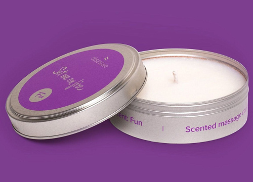 Массажная свеча с феромонами Obsessive Fun