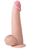 Телесный фаллоимитатор из реалистичного на ощупь материала LOVETOY (А-Полимер) 812800 (18,6 см)