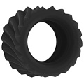 Чёрное эрекционное кольцо Shots Media BV SONO №40 SON040BLK