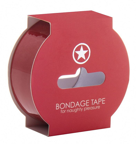 Красная лента Shots Media BV Non Sticky Bondage Tape OUBT003RED