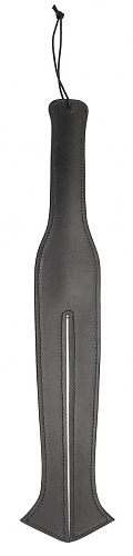 Чёрная шлёпалка Shots Media BV Two Finger Paddle Tawse PAI026BLK (51 см)