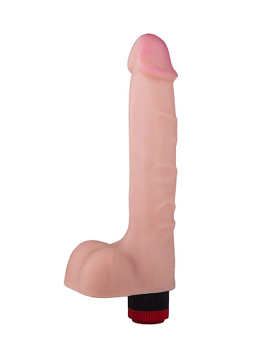 Вибратор-реалистик большого размера телесного цвета LOVETOY (А-Полимер) 802400 (22,5 см)
